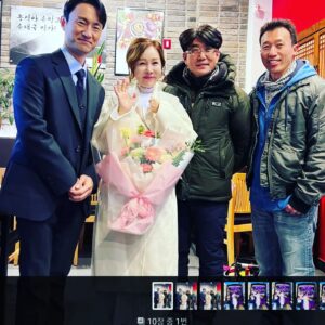Park Joon-geum Instagram - 감독님~~촬영감독님~~김병철배우.