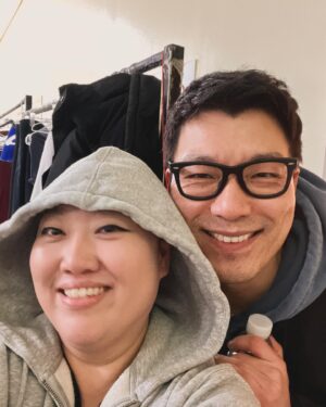 Park Jun-myun Instagram - 오늘 손님 무슨일이야…지난시즌 장발장 양준모,지난시즌 가브로쉬 태경이, 그리구 종혁이 오빠랑 아들 준수 (준수는 키가 192) #격세지감