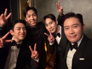 Park Sung-hoon Instagram - 백상예술대상 BH식구들🥰
