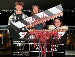 Parker Bates Instagram - Thank you @unistudios for a great night at horror nights! So much fun and it just gets better every year.
