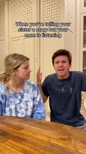 Parker Pannell Instagram - This conversation doesn’t involve you 🙄
#comedy #mom #relatable