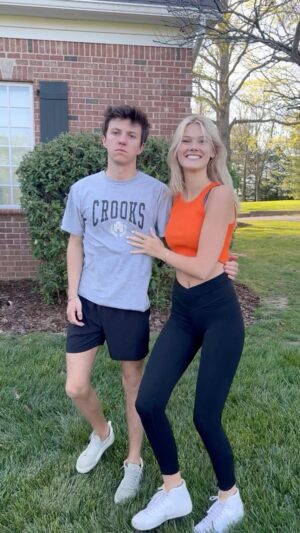 Parker Pannell Instagram - We’re so excited for prom! ❤️ 
#girlfriend #dress #prom