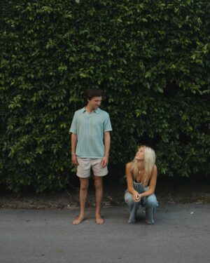 Parker Pannell Instagram - lovin’ on you forever🩵 
@capturedbybailee 

#couple #love #relationships