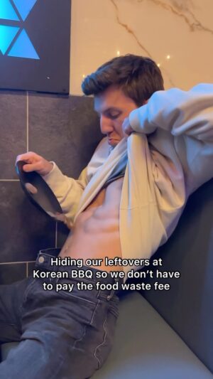 Parker Pannell Instagram - Anything to save a couple bucks! 😅 
#koreanbbq #buffet #food