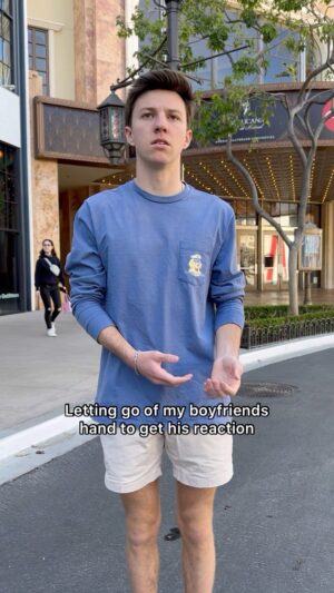 Parker Pannell Instagram - “Don’t do that again!” 😳 
#couple #relationships #boyfriend
