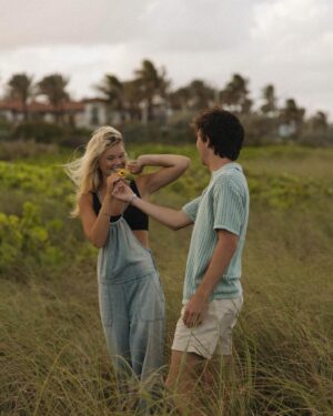 Parker Pannell Instagram - lovin’ on you forever🩵 
@capturedbybailee 

#couple #love #relationships
