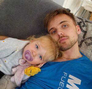 Parry Glasspool Instagram - She still hasn't quite mastered her moody look, unlike her Dad, who's a goddamn maestro. Hugo Boss? But she's got the attitude down pat.