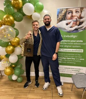 Parry Glasspool Instagram - Yesterday, @pazzyg1992 came in to see us for his final Invisalign appointment with us! 

What an #InvisalignJourney it has been!

Swipe to see the before and after 👉

If you want 𝙬𝙤𝙬 results, just like Parry, get in touch 👏

#SmileMakeover #Invisalign