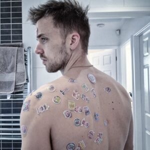 Parry Glasspool Instagram - How much time have I done? 2.5 years my guy. And I got the ink to prove it. Welcome to December.