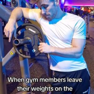 Parry Glasspool Instagram - Polite little PSA from the crew at any gym you train at! 

Please be a kind, caring, tender loving gym member - and rack your plates after using! We all know the drill....big enough to stack 'em, big enough to rack 'em!

#gym #plates #wearealwayswatching