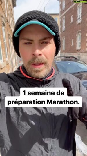 Pascal-Hugo Caron-Cantin Instagram - Semaine de 128kms préparation Marathon. 🏃🏼‍♂️🏃🏽‍♀️
10 semaines du Marathon d’Ottawa @ottawaracewknd 

On continue!