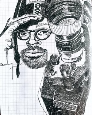 Paton Ashbrook Instagram - Thanks, Spike.
#spikelee #drawingsketch #pendrawing #spikeleejoint #bedstuybrooklyn #brooklynmuseum #cinema