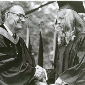 Patricia Cornwell Instagram - When I graduated from college with huge gratitude for the privilege. @davidsoncollege