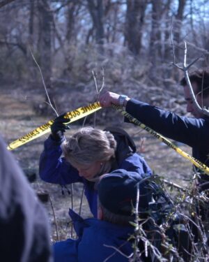 Patricia Cornwell Instagram - Would you follow me under the crime scene tape? 🔍