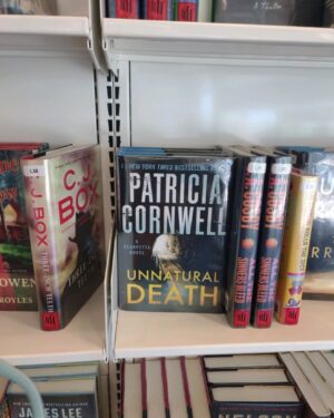 Patricia Cornwell Instagram - A friend spotted me in the library…