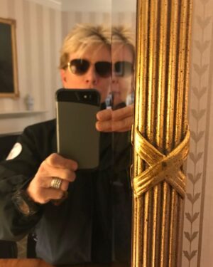 Patricia Cornwell Instagram - Saturday selfie.
