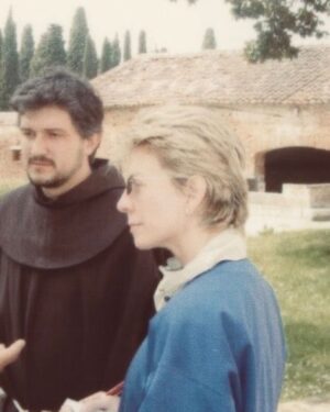 Patricia Cornwell Instagram - Research in Italy at a monastery where I saw an alter carved centuries ago by an artisan named “Scarpetta.”