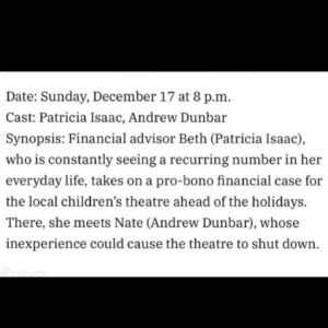 Patricia Isaac Instagram - This movie was a special one for me for three big reasons. 
1. I grew up obsessed with rom-coms.  That hasn’t changed.
2. I grew up obsessed with Christmas. That too, has not changed. 
3. After 27 different characters, this was my first time as a “leading lady” (said with immense gratitude and with/without an Audrey accent). 
-
Growing up, my rom com icons were Meg, Drew, Sandra, Julia, Jennifer (all the Jennifers). Not once did it occur to me that I had never seen one where the woman being pursued was South Asian. And if on the rare occasion I did see her (hello Sarita alà #MississippiMasala 😍) the story had a strong focus on her ethnicity. Which was beautiful and necessary and groundbreaking at the time.🙌🏼
I love my culture. Thing is, as a Sunday School going, Christmas celebrating, little girl whose folks met in SASKATCHEWAN CANADA, I didn’t entirely relate to those stories either. I loved watching movies about Diwali, but never experienced it myself (ps I’m open to invites 🙋🏻‍♀️).
-
“Merry Magic Christmas” tells the story about a girl, who just happens to be South Asian, named BETH. 
(Fun fact: IRL Indian people often ask me what my “real name” is. I swear to you it’s simply Patricia.)
Beth loves the heck out of her sister and her niece and will do whatever it takes to look out for them. If she happens to fall in love along the way, so be it.  If she also happens to bake Christmas cookies, decorate trees, and go to a Christmas market, so be it x2. 
-
Thank you with my whole heart to @lifetimetv @itsawonderfullifetime @annandbethcasting @reeloneentertainment for trusting me with Beth Mackay. 
Thank you @brianruberry for your story, @ameliaburstyn for your creativity and incredible support, @cassandraphillipsgrande for the most 🔥 wardrobe & always looking out for us. 
Thank you @anddunbar for your talent and warmth, @aadiladosani for being the best sister, @mela_pietropaolo for lighting up the set, @misscoreywoods for your contagious laughter, and @jeffgonek for your sass. 
Lastly, @aubreyarnason 😭. So grateful for your inspiring, powerful leadership and your massive heart. 
-
Friends if you’ve made it this far ommmggg thank you for reading. Love, P🎄