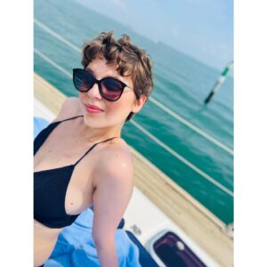 Patricia Janečková Instagram - Last two weeks before my wedding - a wonderful day on a sailboat 

#italia #weekend #sunnyday #ilovesea #happiness #june #weddingiscoming #breastcancer