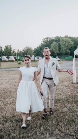 Patricia Janečková Instagram - My friend @tom_krpec 🤍 
#wedding #weddingtime #myfriend #photo #happiness #thankyou #loveyou #mymakeupartist #ostrava #landek #june #unforgettableday