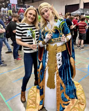 Patricia Summersett Instagram - Friends. Huntsville. 

1: Zelda: original cosplay — her name is Laurynn!

2: And then like some sweet blue stuff. 

#soniccosplay 
#zeldacosplay 
#hsvexpo