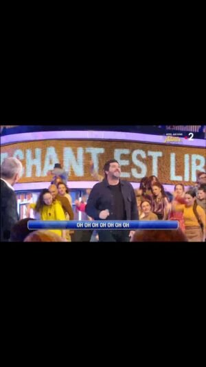 Patrick Fiori Instagram - Surprise sur @france.tv dans « N’oubliez pas les paroles » 👀
Merci @naguiiiiiii pour l’invitation !
