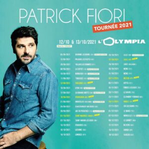 Patrick Fiori Instagram - Bonjour,
J’ai la chance de vous annoncer aujourd’hui les nouvelles dates de concerts pour la tournée « Un air de famille ».
Les places seront en vente dès demain 10h !