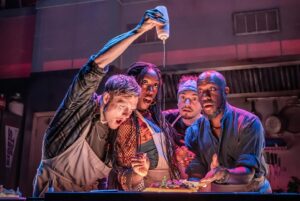 Patrick Gibson Instagram - CLYDE’S! 

@donmarwarehouse 
@lynettelinton1 
@lynnnottage 

📸 @marcsbrenner