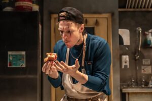 Patrick Gibson Instagram - CLYDE’S! 

@donmarwarehouse 
@lynettelinton1 
@lynnnottage 

📸 @marcsbrenner