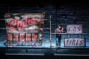 Patrick Gibson Instagram - CLYDE’S! 

@donmarwarehouse 
@lynettelinton1 
@lynnnottage 

📸 @marcsbrenner