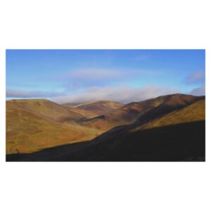Patrick Grant Instagram - Clover Law, Broomy Side and Hammer Head; Shepherds cottage above Broughton Place; Trahenna; the start of the John Buchan Way. ⛰️🏴󠁧󠁢󠁳󠁣󠁴󠁿