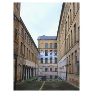 Patrick Grant Instagram - Salts Mill in Saltaire, filming for a project for @britishwool 
Wear wool folks, not synthetic, and put wool carpet, or rugs, on your floors.

@saltsmillofficial
