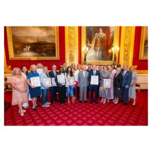 Patrick Grant Instagram - It's the way he tells em. 

I was honoured to be part of the first King's Foundation Awards at St James' Palace, alongside HM The King, and fellow ambassadors @sirrodstewart @davidbeckham @alantitchmarshmbe @penny.lancaster @sarah.beeny @raymondblanc @siennathing @edward_enninful @naomi . 

@kingsfdn is a brilliant charity providing opportunities for young people in some of the most deprived areas of the UK to learn everything from heritage crafts to regenerative farming, the stuff we should all get a chance to learn at school but most of us don't. It is also commited to helping rebuild communities around good work, in harmony with nature, something that is central to everything we do at @community_clothing. 

Congratulations to all of our wonderful winners, but especially to Ban Ki-Moon, the man under whose leadership the UN sealed the Sustainable Development Goals, and the Paris Climate Accords. Some legacy that.
