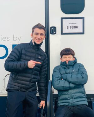 Patrick Holland Instagram - #lockwoodandco is out today on #netflix. I am grateful to be a part of this fab show but just a heads up if you want to catch me in it - don’t blink. 

Thanks to @jonathan.stroud for his books, @mrjoecornish and his team for their hard work and for taking a punt on us lot. It was a blast.

And another thank you to my agent @marylizmanagement 🙏