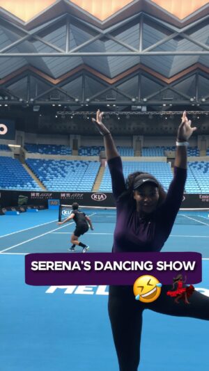 Patrick Mouratoglou Instagram - When Serena plays, I watch carefully. Is it true the other way??? 😜👀
#tennis #tennislove #tennislife