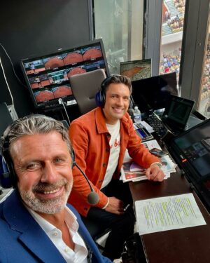 Patrick Mouratoglou Instagram - My 2024 @rolandgarros was so full of passion and emotion. 
From coaching @holgerrune who has been my no1 focus, to working for @francetvsport, I watched and commentated 10  hours of tennis every single day. #tennis #tennislove #rolandgarros photos @photoginie