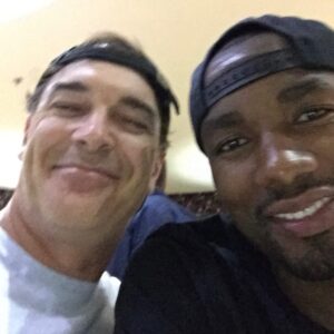 Patrick Warburton Instagram - My man @sergeibaka on a mission in the Congo few years back. Lets go Toronto!!!
#vancouver #toronto #canada #raptors #nbaplayoffs #nbafinals