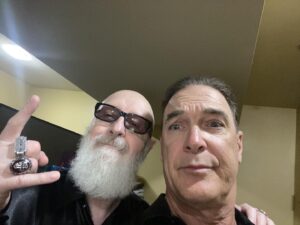 Patrick Warburton Instagram - The great Rob Halford #judaspriest getting to sing Roadhouse Blues with Rob, Alice Cooper and Ed Roland was a blast!!! Thanks Coop @robhalfordlegacy