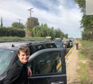 Patrick Warburton Instagram - Oh Gabriel!!!
Is it always a big smile before the handcuffs?
Ventura county sheriffs helping out.
#venturasherrif @gtwarburton