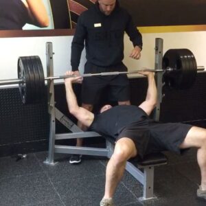 Patrick Warburton Instagram - I don’t go heavy anymore, but this was 3 years ago at 54.
Nothings really more shallow than the pursuit of the bench max- that being said- since I’ll never get there again…#bench @shredded.union #igotitigotitigotit