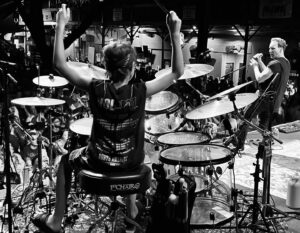 Patrick Wilson Instagram - Last night was one of the proudest moments of my life… getting to share the stage with one of my boys (we’ll get the other one up there SOMEDAY!), my brothers, cousin, niece, best man, and a slew of close friends @jannuslive. Thank YOU to all who came out to support The Wilson Family Foundation as we doled out thousands to 3 fantastic organizations… #AngelsAgainstAbuse @woundedwarriorsabilitiesranch and @metroinclusivehealth as well as 3 scholarships to young artists. Thank you to all who showed up and rocked out. … and Happy Memorial Day to everybody, especially to the families of those in the military who made the ultimate sacrifice. ❤️🤘