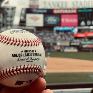 Patrick Wilson Instagram - A little late posting…but thank you  @yankees for hosting us on my bday! What a thrill to bring my youngest and my dad to their first game at Yankee stadium…eeeeven if the Yankees lost.👎
