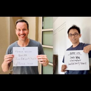 Patrick Wilson Instagram - Redditters! Let’s do this. Ask (James) anything! Spoilers for Aquaman 2! Other songs I sang in in Conjuring 2! That time he ACTUALLY astral projected! @creepypuppet