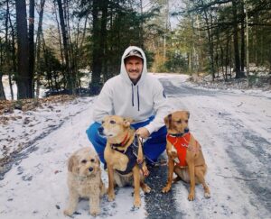 Patrick Wilson Instagram - Happy New Year, everybody! May your journey in ‘23 be filled with laughter, good health, great conversations, and some loving companions by your side. ❤️🐾