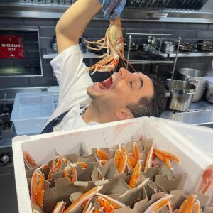 Paul Ainsworth Instagram - Another day in Paradise and Mother Nature on flying form. The most beautiful pristine Langoustines for our guests from @flyingfish525 🦐🙏🏾🙌🏾🔥