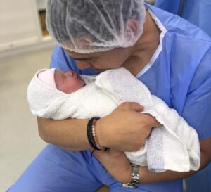 Paul Ainsworth Instagram - ❤️ Audrey-Bloom Ainsworth ❤️

Born 18th February 2024 ✨

Emma Ainsworth you are my absolute super hero and thank you for making all my dreams come true. ❤️ Two beautiful girls that I will protect, guide and nurture with all my heart. 
Ci Ci you already are the perfect big sister. Feeling like the luckiest man alive right now. What a nine months and what a day. 
✨🥹❤️ A Tribe of girls 🙏🏾🙌🏾
