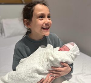 Paul Ainsworth Instagram - ❤️ Audrey-Bloom Ainsworth ❤️

Born 18th February 2024 ✨

Emma Ainsworth you are my absolute super hero and thank you for making all my dreams come true. ❤️ Two beautiful girls that I will protect, guide and nurture with all my heart. 
Ci Ci you already are the perfect big sister. Feeling like the luckiest man alive right now. What a nine months and what a day. 
✨🥹❤️ A Tribe of girls 🙏🏾🙌🏾