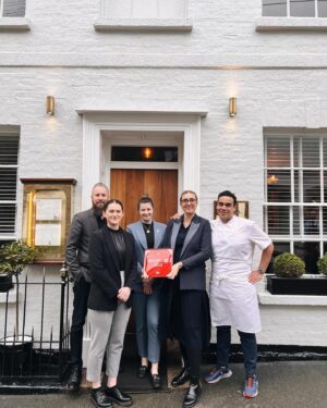 Paul Ainsworth Instagram - This week we received our red @michelinguide plaque, ready to be hung proudly over the @no6padstow door.

Thank you to our incredible team, who give their all, day in and day out. @chrismcclurg and the entire team, you make us so proud ✨

Thank you to our incredible producers, who consistently bring us the most amazing raw materials to work with 🙌🏾

Thank you to all our customers, who choose to visit us and whom we never take for granted. We will never stop striving to create an experience that will live with you forever 🙏🏾✨

Lastly, thank you to @michelinguide for trusting us for the past 11 years. It is truly an honour and a privilege, as well as a great responsibility, to continue to be a Michelin-starred restaurant ⭐️

Paul & Emma.