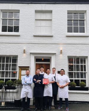 Paul Ainsworth Instagram - This week we received our red @michelinguide plaque, ready to be hung proudly over the @no6padstow door.

Thank you to our incredible team, who give their all, day in and day out. @chrismcclurg and the entire team, you make us so proud ✨

Thank you to our incredible producers, who consistently bring us the most amazing raw materials to work with 🙌🏾

Thank you to all our customers, who choose to visit us and whom we never take for granted. We will never stop striving to create an experience that will live with you forever 🙏🏾✨

Lastly, thank you to @michelinguide for trusting us for the past 11 years. It is truly an honour and a privilege, as well as a great responsibility, to continue to be a Michelin-starred restaurant ⭐️

Paul & Emma.