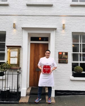Paul Ainsworth Instagram - This week we received our red @michelinguide plaque, ready to be hung proudly over the @no6padstow door.

Thank you to our incredible team, who give their all, day in and day out. @chrismcclurg and the entire team, you make us so proud ✨

Thank you to our incredible producers, who consistently bring us the most amazing raw materials to work with 🙌🏾

Thank you to all our customers, who choose to visit us and whom we never take for granted. We will never stop striving to create an experience that will live with you forever 🙏🏾✨

Lastly, thank you to @michelinguide for trusting us for the past 11 years. It is truly an honour and a privilege, as well as a great responsibility, to continue to be a Michelin-starred restaurant ⭐️

Paul & Emma.
